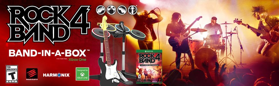 Rock Band 4 Band-in-a-Box Bundle (Xbox One)