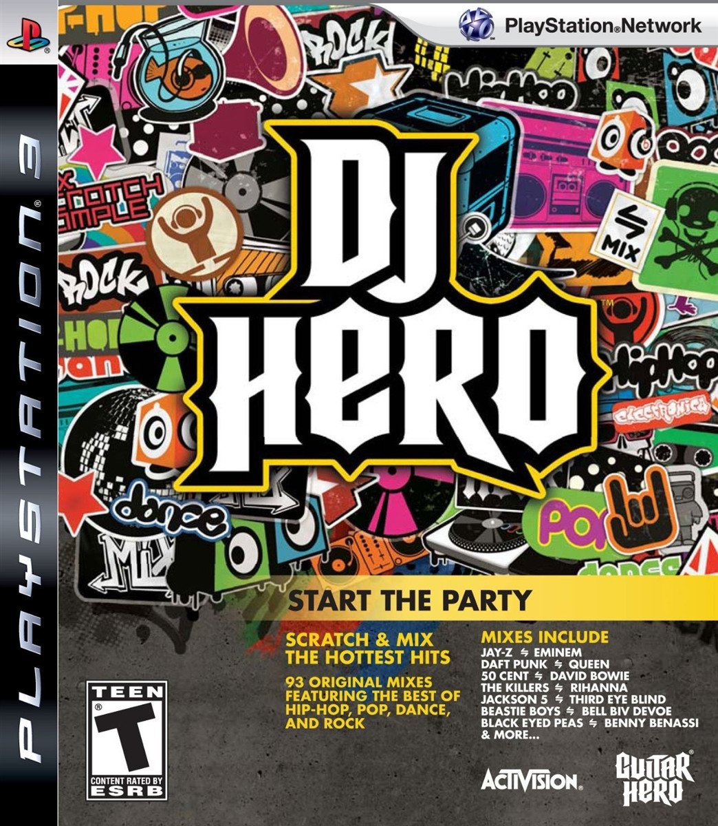 J2Games.com | DJ Hero (Playstation 3) (Pre-Played - CIB - Good).