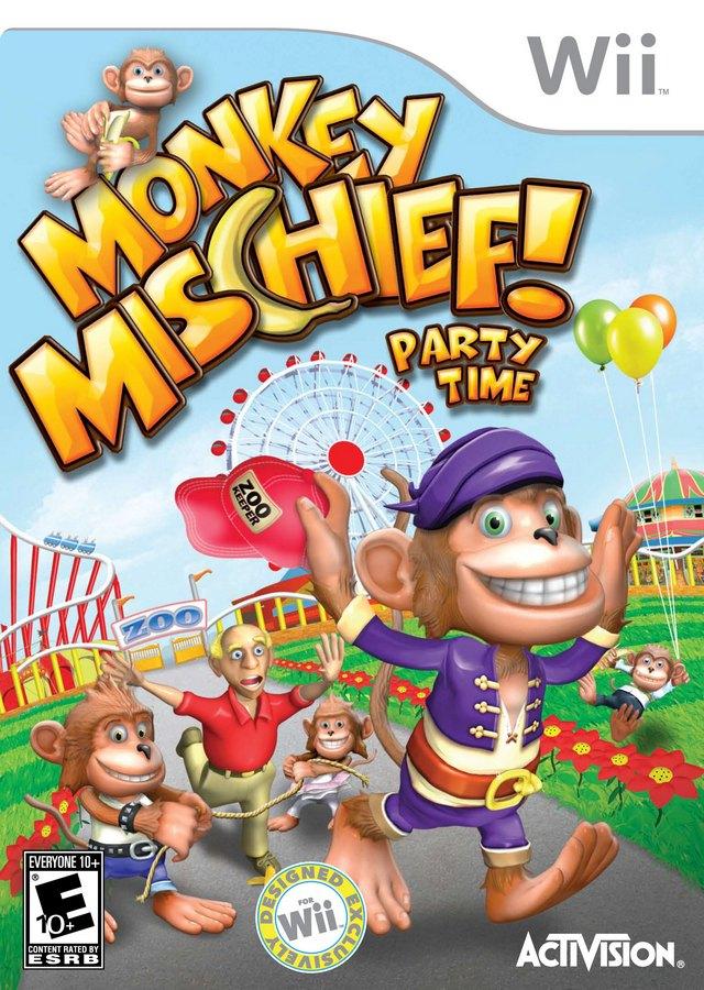 J2Games.com | Monkey Mischief Party Time (Wii) (Pre-Played - CIB - Very Good).