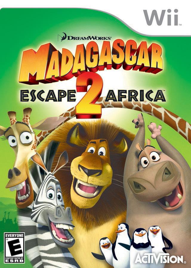 J2Games.com | Madagascar Escape 2 Africa (Wii) (Pre-Played - Game Only).