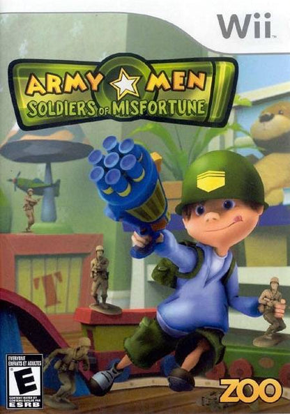 J2Games.com | Army Men Soldiers of Misfortune (Wii) (Pre-Played - Game Only).