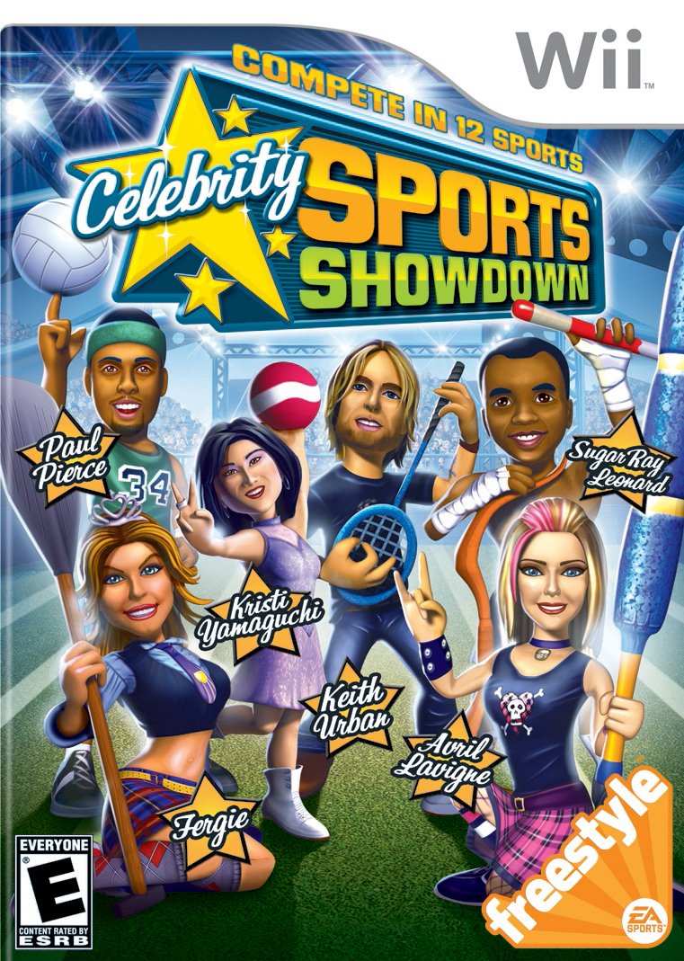 J2Games.com | Celebrity Sports Showdown (Wii) (Pre-Played - CIB - Good).