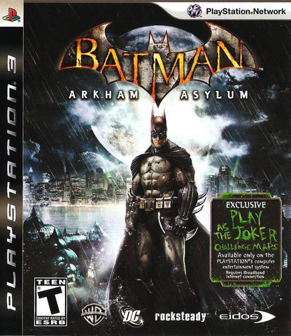 J2Games.com | Batman: Arkham Asylum With Behind the Scenes Disc (Playstation 3) (Pre-Played - Game Only).