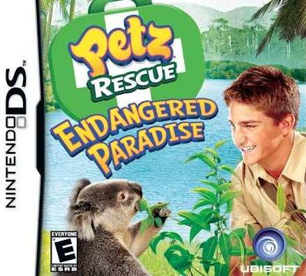 Petz Rescue Endangered Paradise (Nintendo DS)