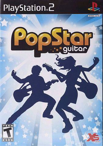 J2Games.com | PopStar Guitar (Playstation 2) (Pre-Played - CIB - Very Good).