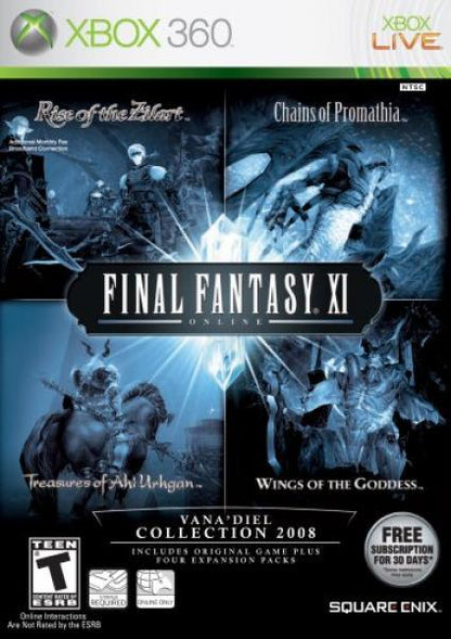 Final Fantasy XI Online: Vana'diel Collection 2008 (Xbox 360)