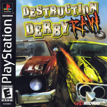 J2Games.com | Destruction Derby Raw (Playstation) (Pre-Played - Game Only).