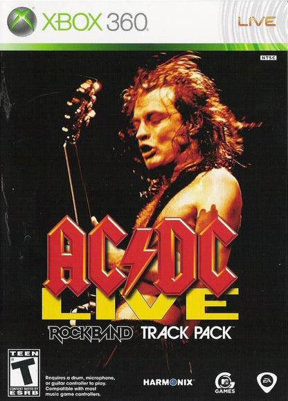 J2Games.com | AC/DC Live Rock Band Track Pack (Xbox 360) (Pre-Played - CIB - Good).
