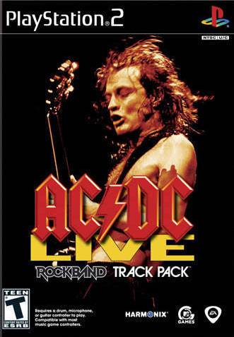 J2Games.com | AC/DC Live Rock Band Track Pack (Playstation 2) (Pre-Played - Game Only).