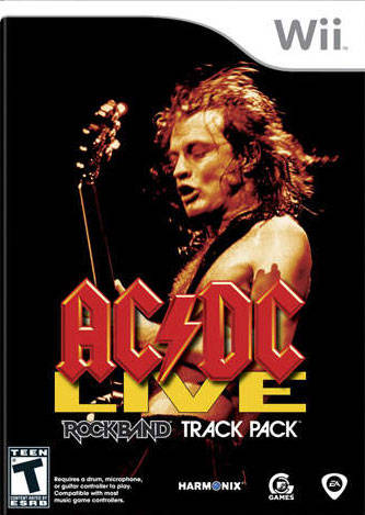 AC/DC Live: Paquete de pistas de banda de rock (Wii)