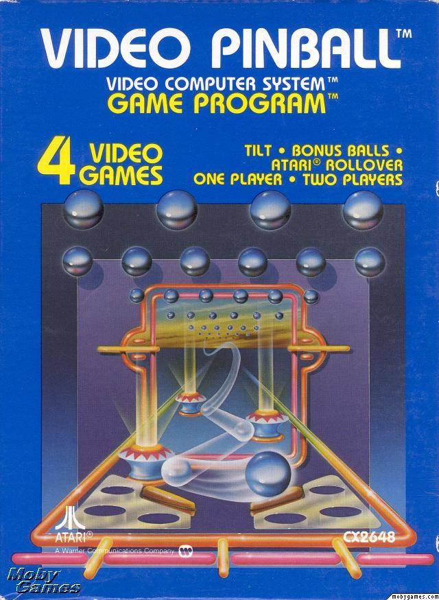 J2Games.com | Video Pinball (Atari 2600) (Pre-Played - Game Only).