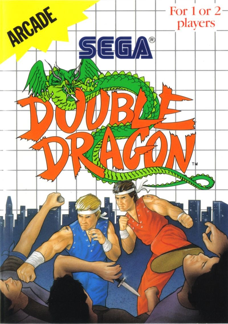 J2Games.com | Double Dragon (Sega Master System) (Pre-Played - Game Only).