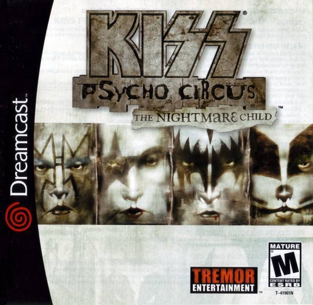 J2Games.com | KISS Psycho Circus The Nightmare Child (Sega Dreamcast) (Pre-Played).