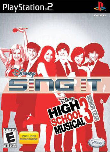 Disney ¡Cántalo! High School Musical 3: Paquete del último año (Playstation 2)