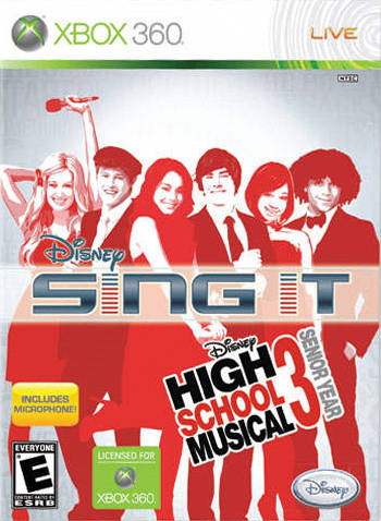 Disney Sing It High School Musical 3 Senior Year Bundle (Xbox 360)