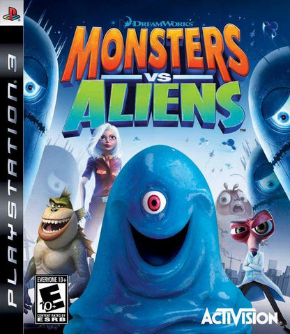 J2Games.com | Monsters vs. Aliens (Playstation 3) (Pre-Played - CIB - Very Good).