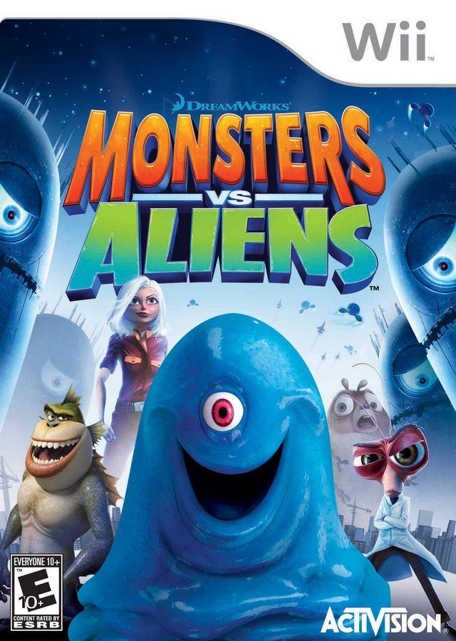 J2Games.com | Monsters vs. Aliens (Wii) (Pre-Played - CIB - Very Good).