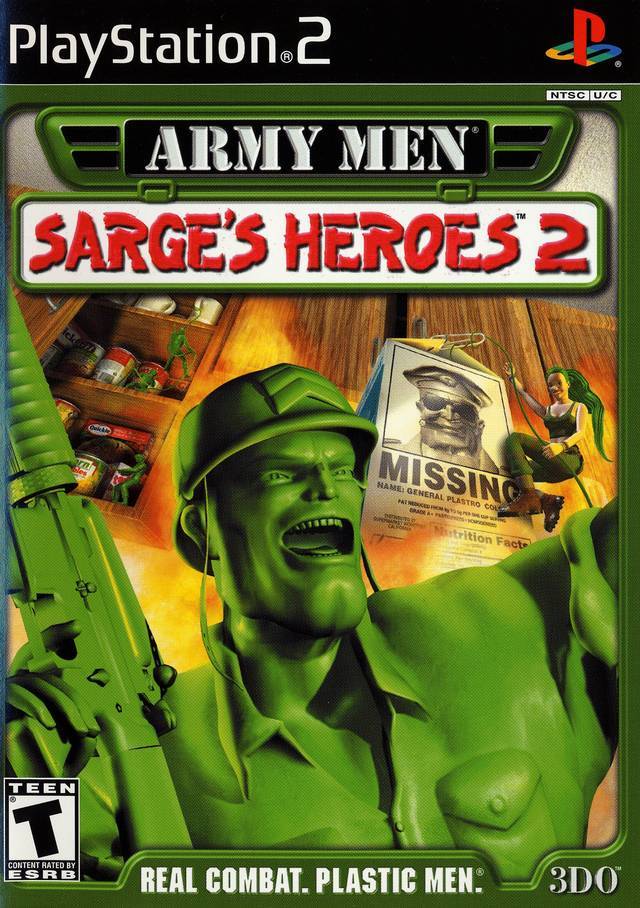 J2Games.com | Army Men Sarges Heroes 2 (Playstation 2) (Pre-Played - Game Only).