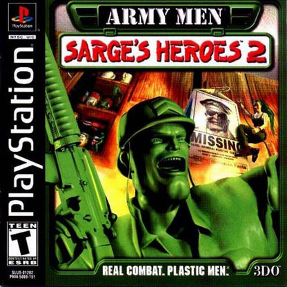 J2Games.com | Army Men Sarge's Heroes 2 (Playstation) (Pre-Played - CIB - Good).