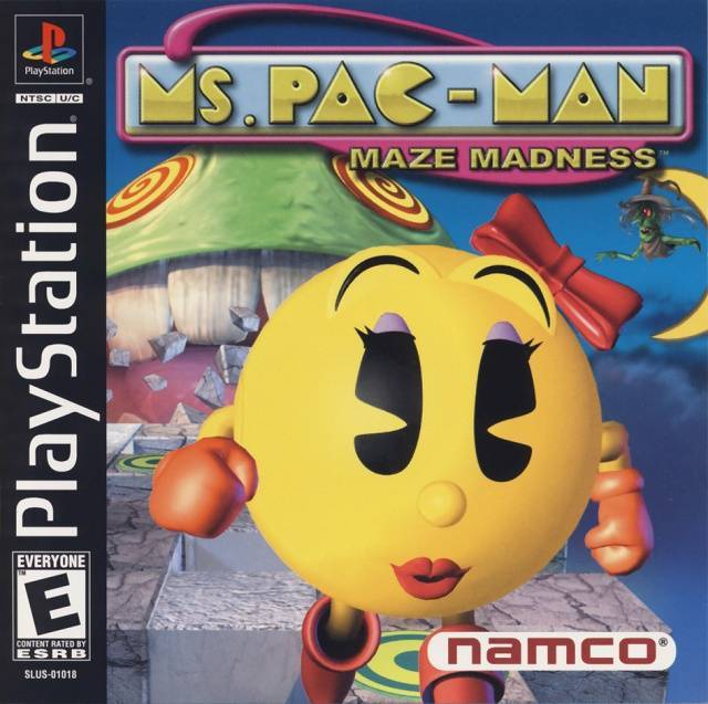 J2Games.com | Ms. Pac-Man Maze Madness (Playstation) (Complete - Good).