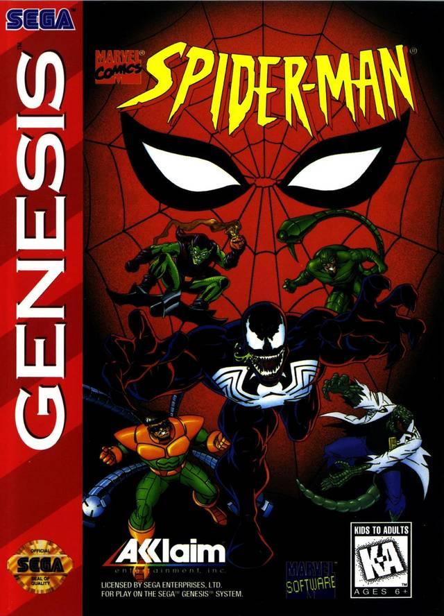 J2Games.com | Spider-Man Animated Series (Sega Genesis) (Pre-Played - CIB - Very Good).