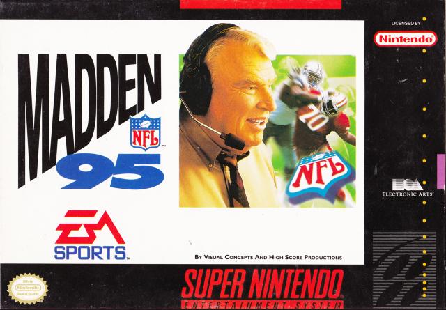 J2Games.com | Madden NFL '95 (Super Nintendo) (Pre-Played - Game Only).