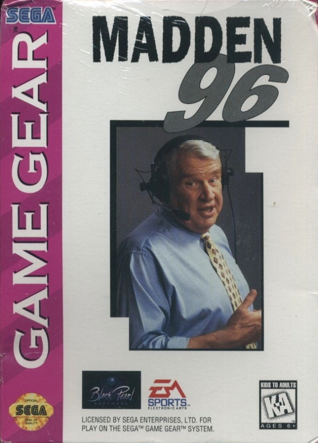 Madden 96 (Sega Game Gear)