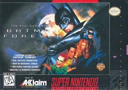J2Games.com | Batman Forever (Super Nintendo) (Pre-Played - Game Only).