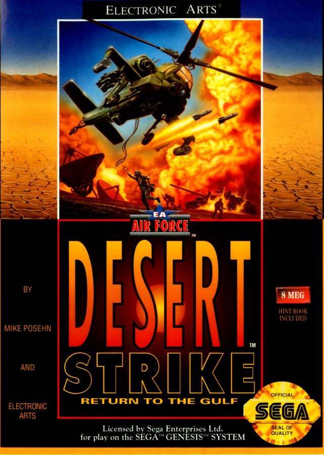 J2Games.com | Desert Strike Return to the Gulf (Sega Genesis) (Pre-Played - Game Only).