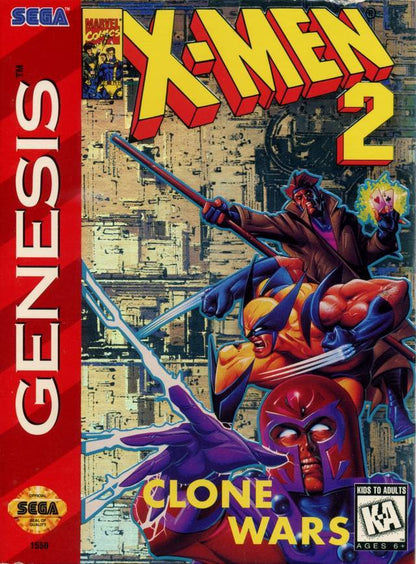 J2Games.com | X-Men 2 The Clone Wars (Sega Genesis) (Pre-Played - Game Only).