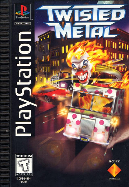 J2Games.com | Twisted Metal (Longbox) (Playstation) (Pre-Played - CIB - Good).