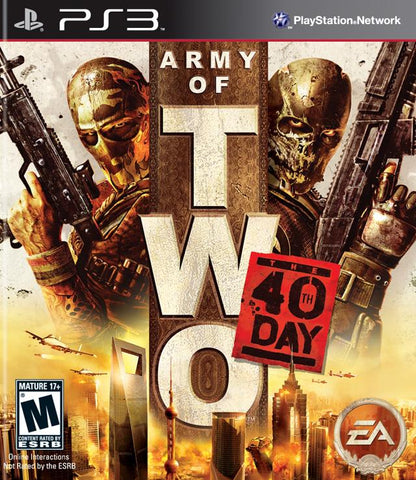 J2Games.com | Army of Two: The 40th Day (Playstation 3) (Pre-Played - CIB - Good).