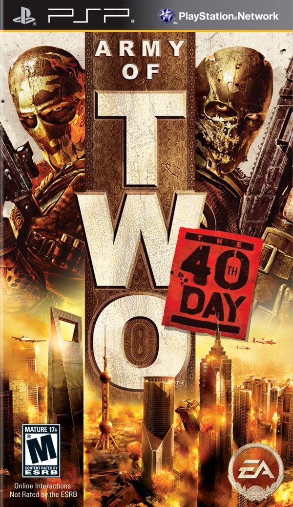 J2Games.com | Army of Two: The 40th Day (PSP) (Complete - Good).