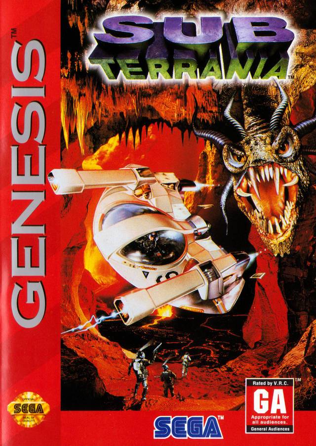 J2Games.com | Subterrania (Sega Genesis) (Pre-Played - Game Only).