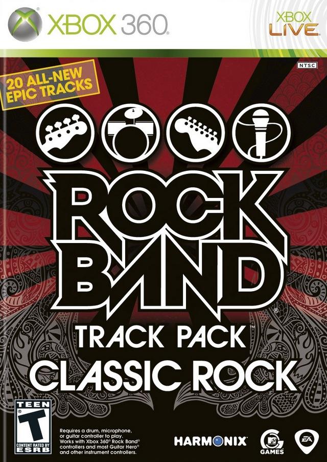 J2Games.com | Rock Band Track Pack: Classic Rock (Xbox 360) (Pre-Played - CIB - Good).