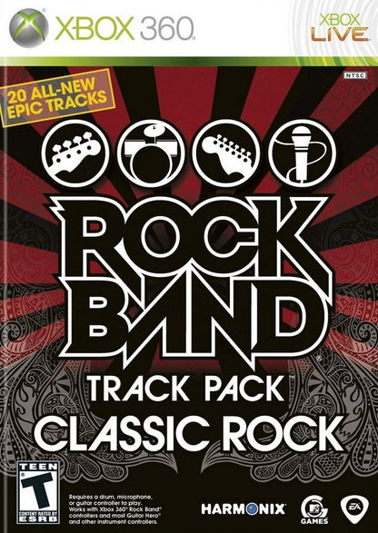 J2Games.com | Rock Band Track Pack: Classic Rock (Xbox 360) (Pre-Played - CIB - Good).