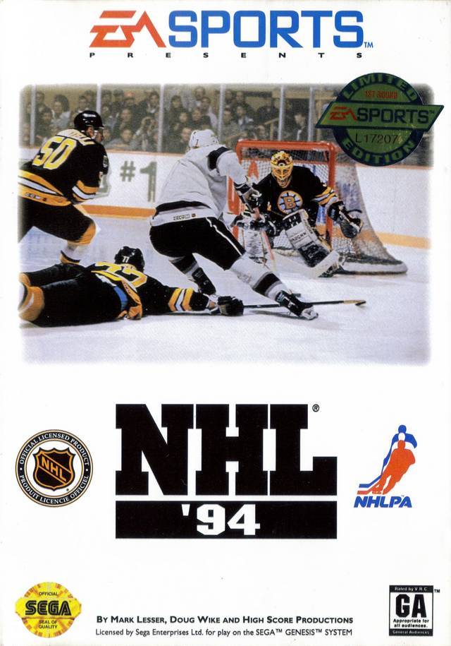 J2Games.com | NHL 94 (Sega Genesis) (Pre-Played - Game Only).