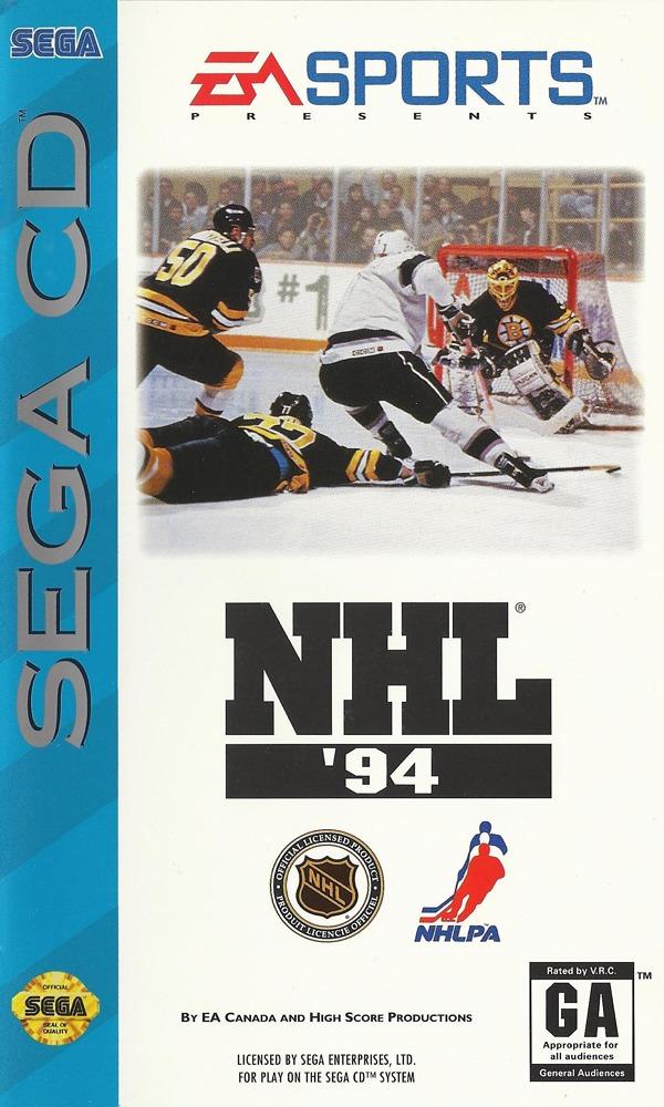 J2Games.com | NHL Hockey 94 (Sega CD) (Pre-Played).