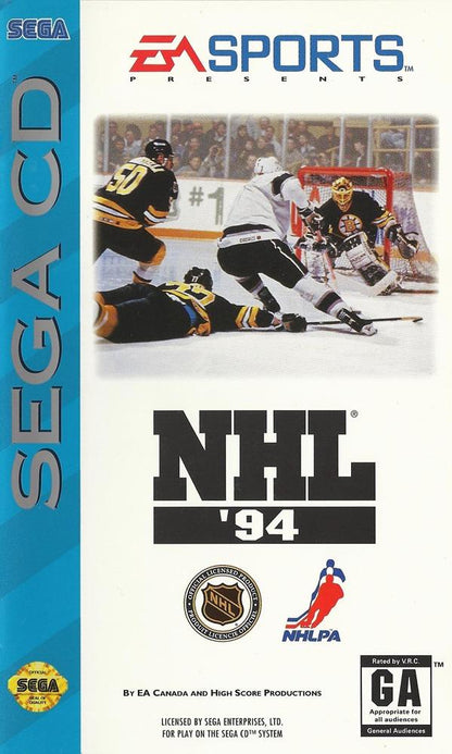 J2Games.com | NHL Hockey 94 (Sega CD) (Pre-Played).