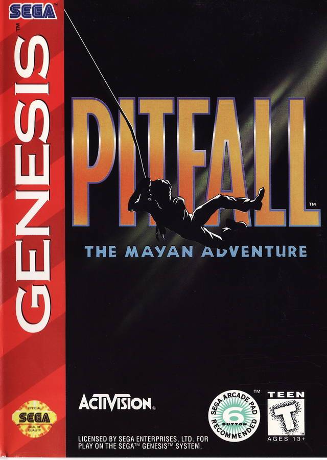 J2Games.com | Pitfall Mayan Adventure (Sega Genesis) (Pre-Played - Game Only).