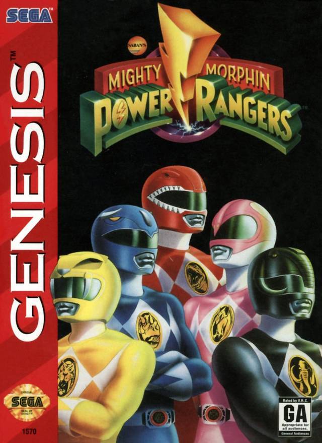 J2Games.com | Mighty Morphin Power Rangers (Sega Genesis) (Uglies).