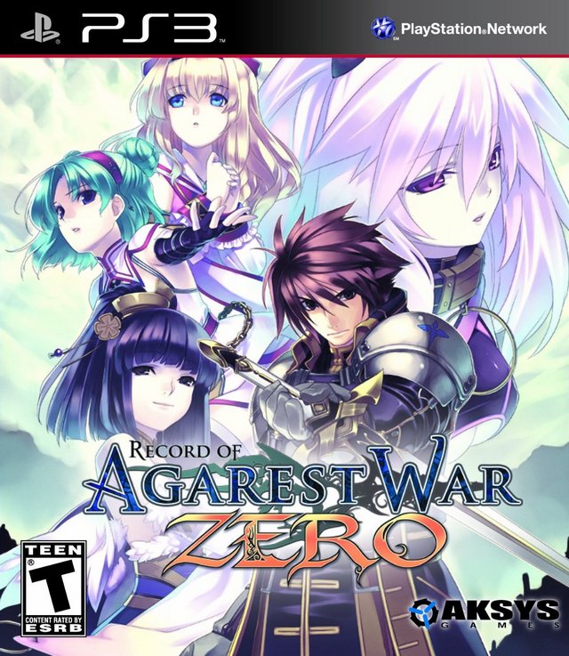 Registro de Agarest War Zero (Playstation 3)