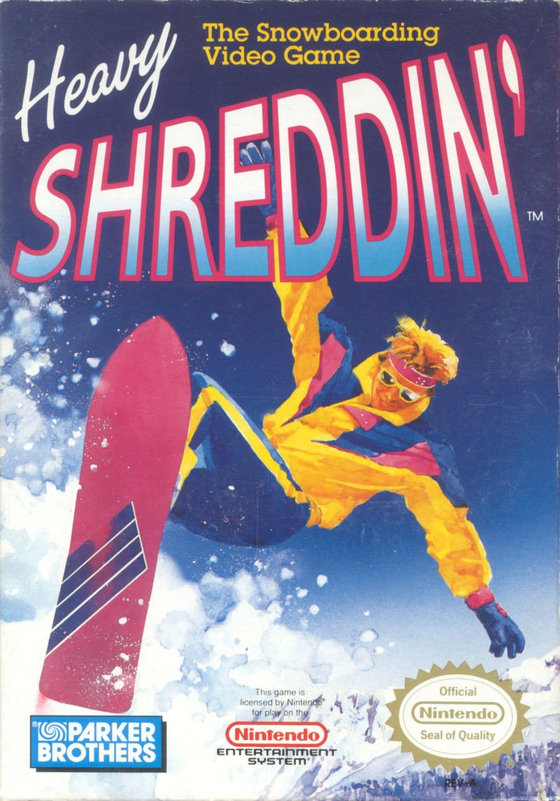 J2Games.com | Heavy Shreddin (Nintendo NES) (Pre-Played - Game Only).