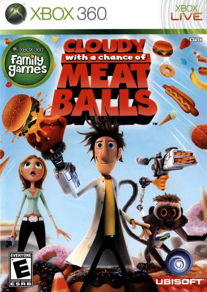 J2Games.com | Cloudy with a Chance of Meatballs (Xbox 360) (Pre-Played - Game Only).