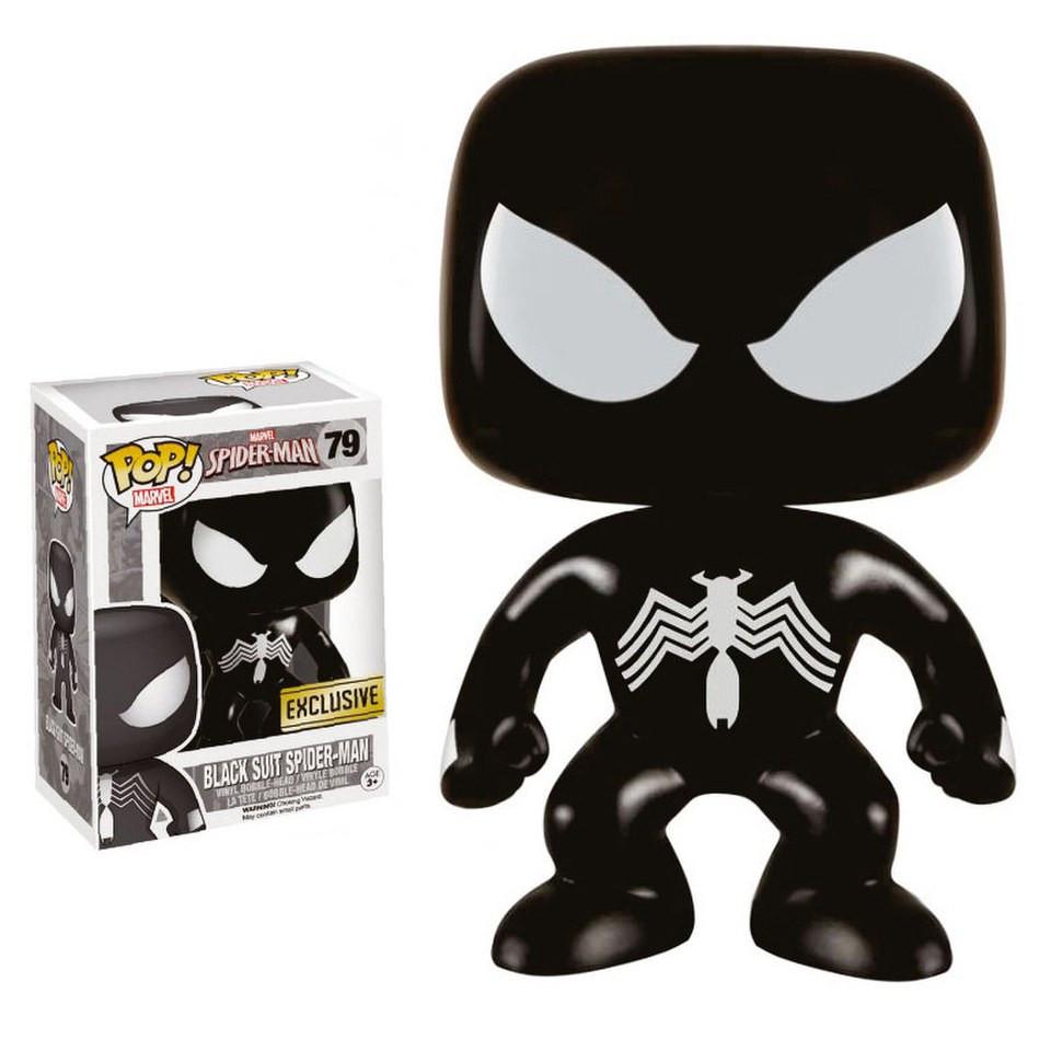 J2Games.com | POP! Marvel Spider Man 79: Black Suit Spider Man (Brand New) (Funko).