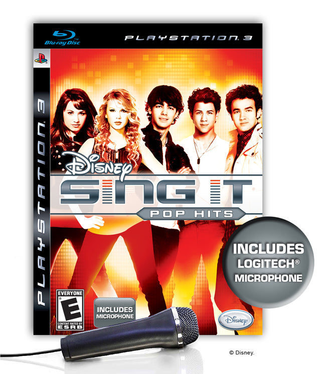 Disney Sing It: Pop Hits with Microphone (Playstation 3)