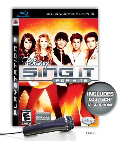 Disney Sing It: Pop Hits with Microphone (Playstation 3)