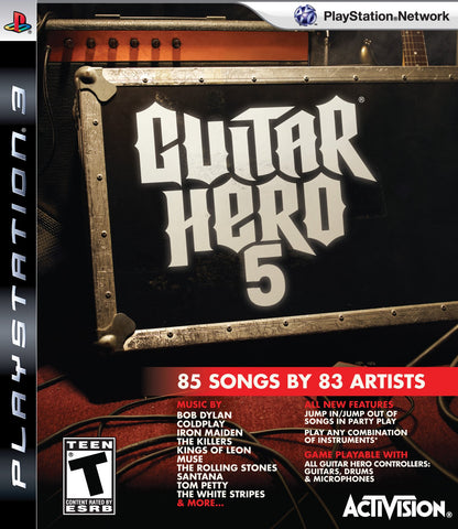 J2Games.com | Guitar Hero 5 (Playstation 3) (Pre-Played - CIB - Good).