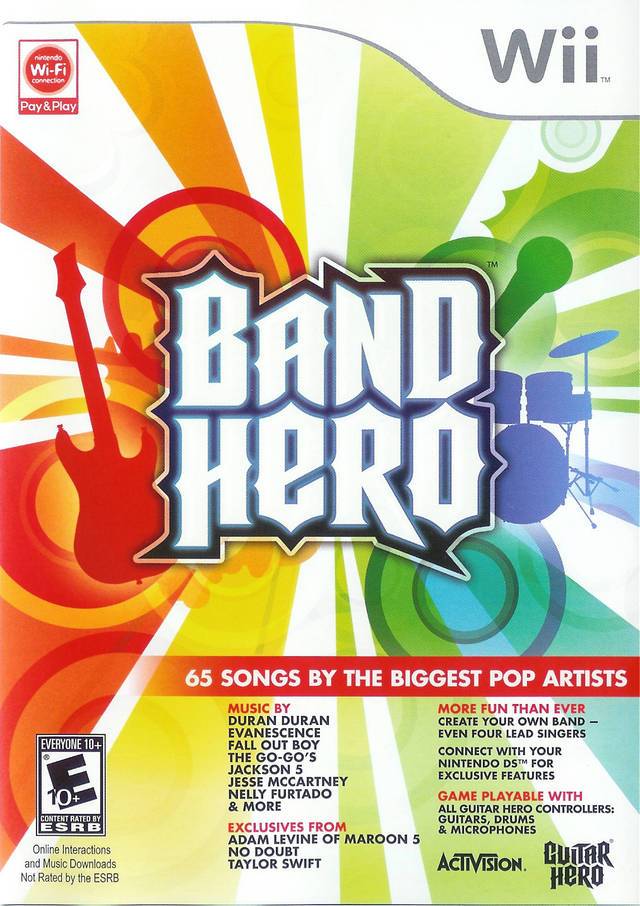 J2Games.com | Band Hero (Wii) (Pre-Played - Game Only).