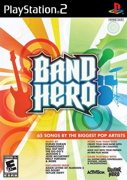 J2Games.com | Band Hero (Playstation 2) (Pre-Played - CIB - Good).